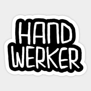German Handwerk, Handwerker Sticker